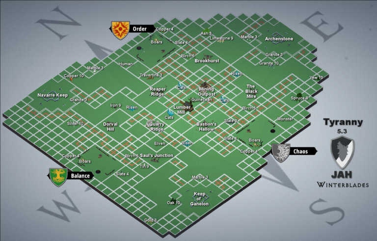 Jah’s 5.3 Tyranny Campaign Map (OLD)